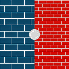Red & Blue Tile Photography Board