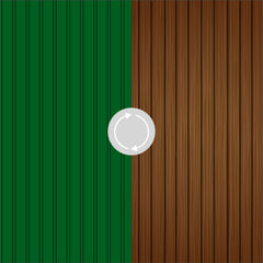 Brown & Green Panel Photography Board