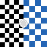 Blue & Black Checkered Photography Board