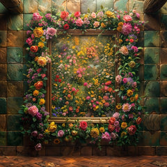 Signature Bloom Multicolor Backdrop