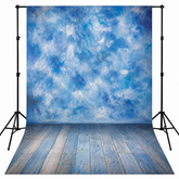 Blue Textured Photography Backdrop for Weddings, Events & Studio Photography