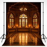 Backdrop Layers Royal Stained Glass Palace Photography Backdrop