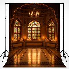 Backdrop Layers Royal Stained Glass Palace Photography Backdrop