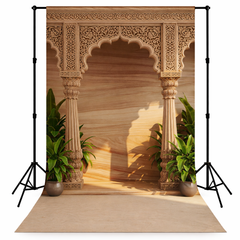 Luxury Mughal Style Arch Studio Backdrop