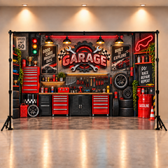 Kids Racing Garage & Mechanic Workshop