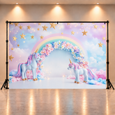 Premium Unicorn Photography Backdrop for Kids