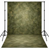 Rustic Olive Green Photography Backdrop for Model Shoots