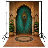 Royal Peacock Heritage Mughal Arch Backdrop