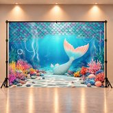 Mermaid Tail Party Scenes