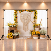 Boho Baby Shower Backdrop