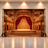 Janmashtami Palace Theme Photography Backdrop
