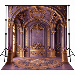 Imperial Black & Gold Baroque Palace Door