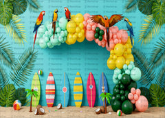 Gorgeous Beach Theme Backdrop