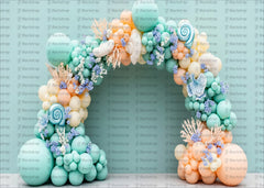 Pastel Dreams – Balloon Arch Photography Backdrop