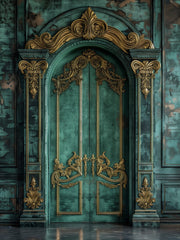 Emerald Dream Wall Backdrop for Professional Makeup Studios