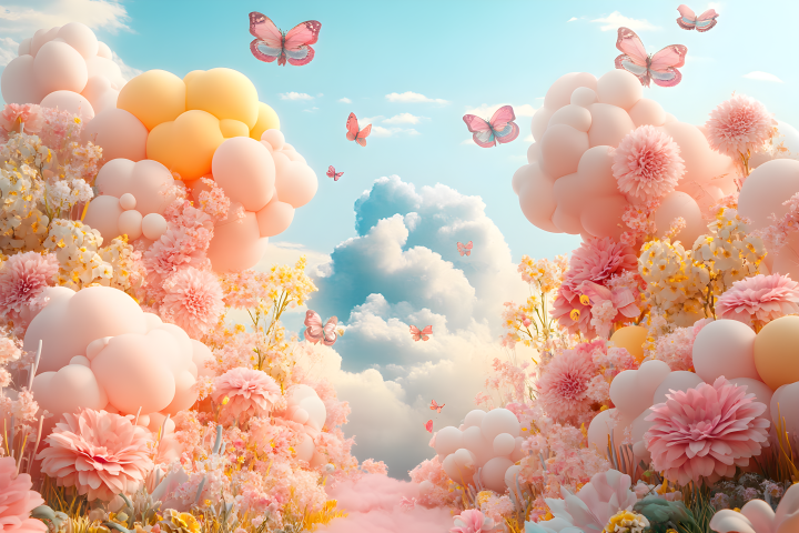 Multicolor Backdrops for Cake Smash & Kids Photography