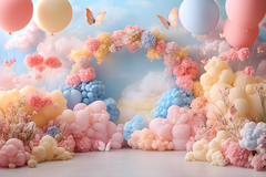 Colorful Cake Smash Backdrops for Baby Photography