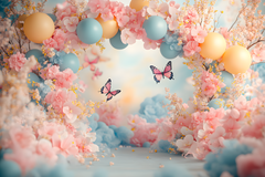 Cake Smash Backdrop for Photographers – Vibrant Kids Themes