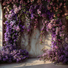 Violet Bloom Backdrops – Ideal for Creative Fashion Shoots
