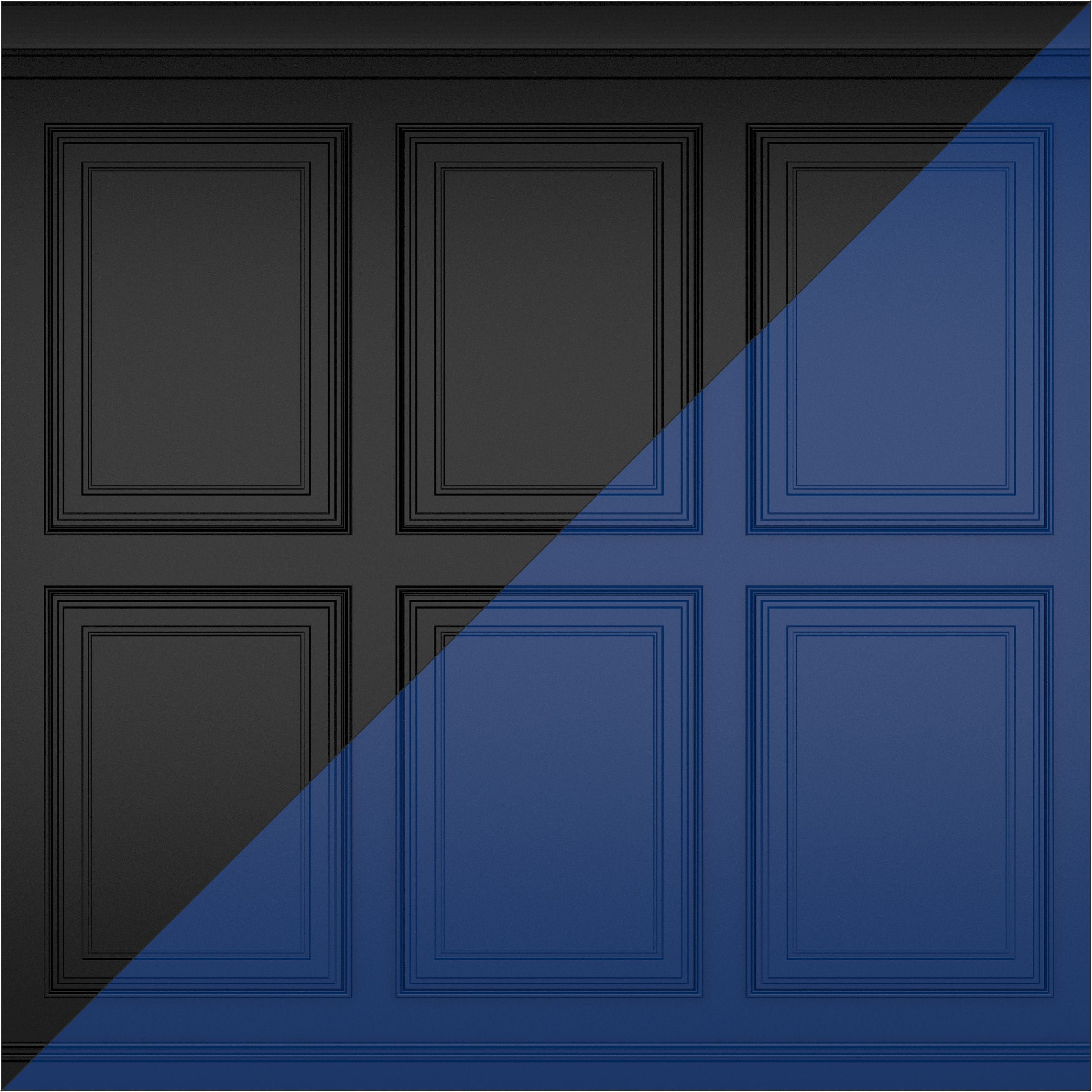 Blue & Black Wall Photography Board