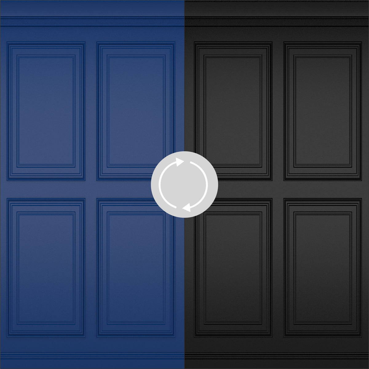 Blue & Black Wall Photography Board