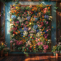 Romantic Petals Floral Photo Background