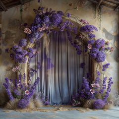 Premium Purple Backdrops for Glamorous Portrait Sessions