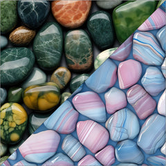 Multicolour Stones Photography Board