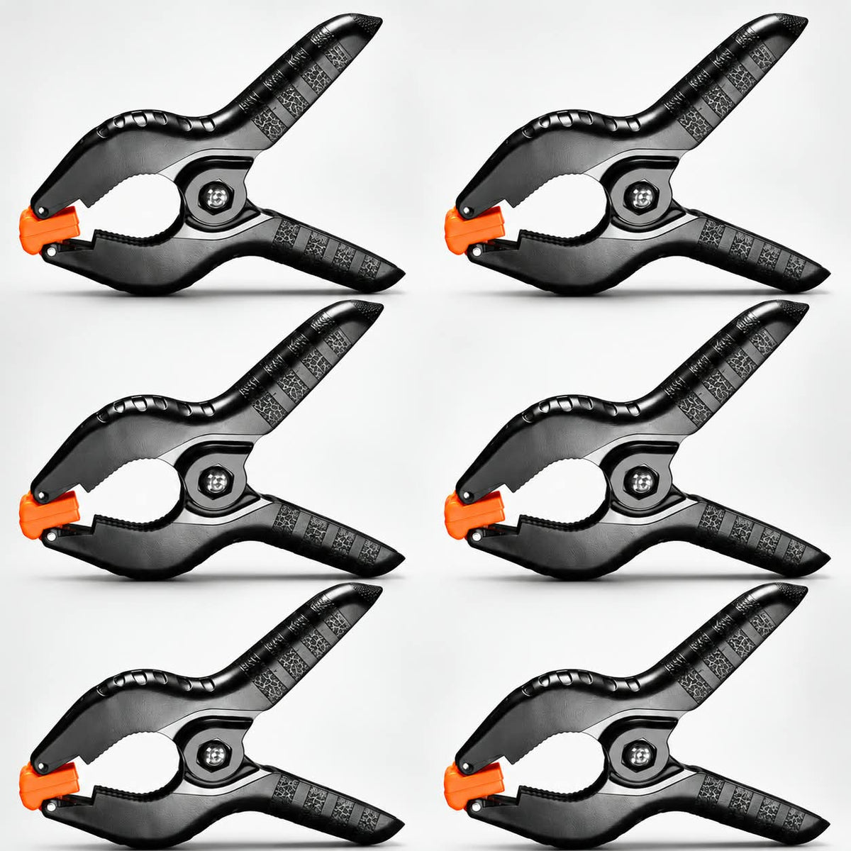Heavy-Duty Backdrop Clamps – Pack of 6