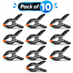 Heavy-Duty Backdrop Clamps – Pack of 10