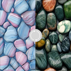Multicolour Stones Photography Board