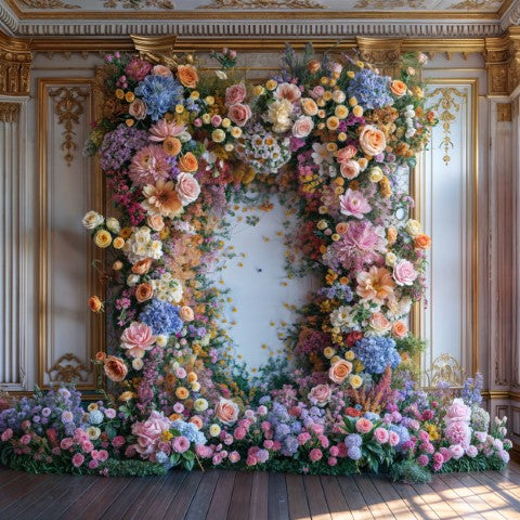 Luxury Floral Fantasy Wall for Shoots