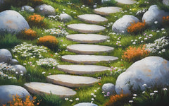 Grass & Stones Floor Drop