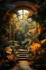 Multicolour Floral Photography Backdrop for Professional Studios