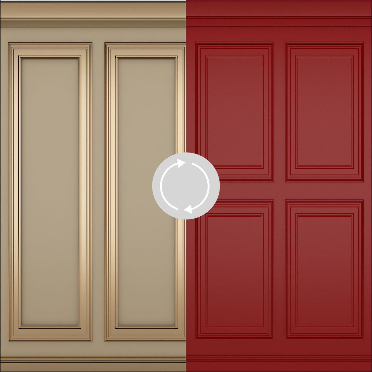 Red & Beige Wall Photography Board