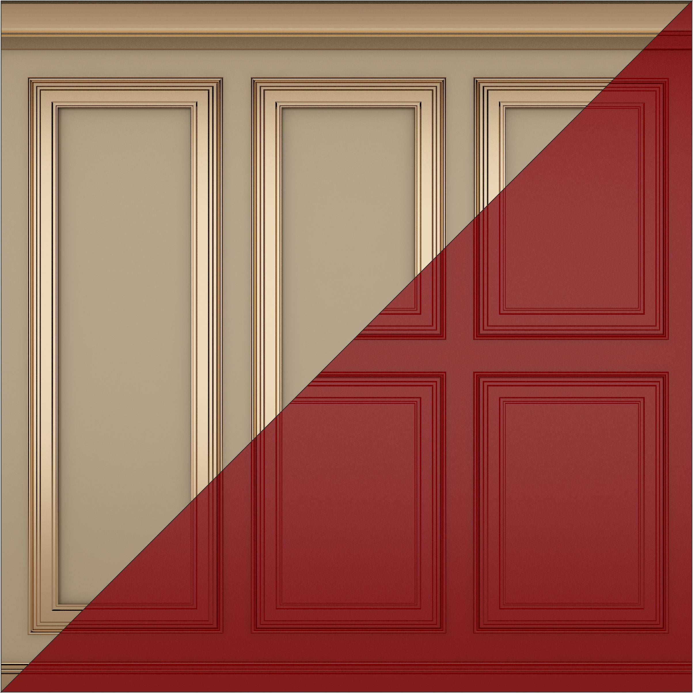 Red & Beige Wall Photography Board