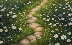 Beautiful Grass Floor Drop