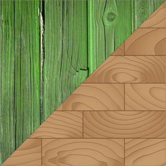 Green & Brown Wooden Photography Board