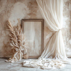 Boho Bliss: Beige Backdrop