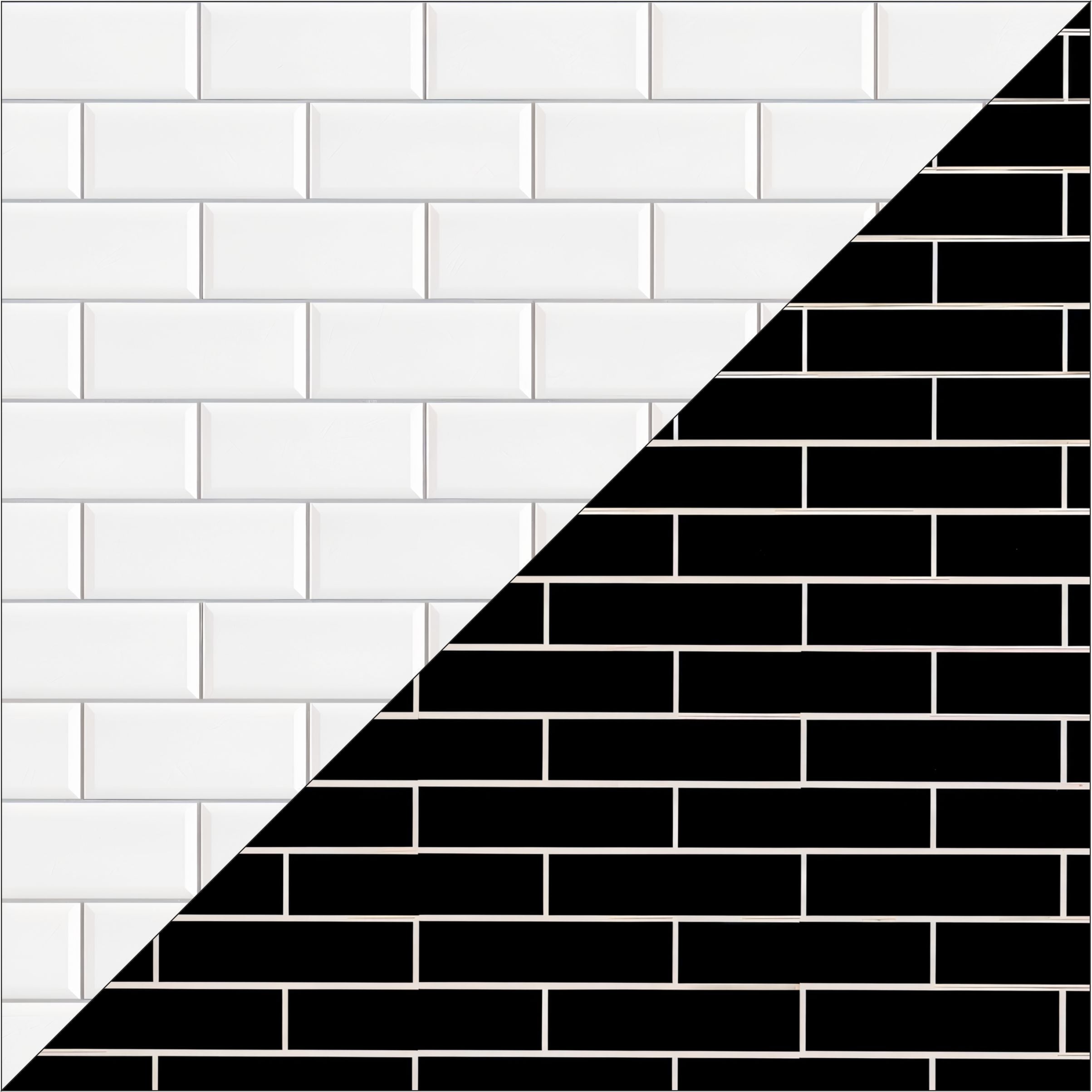 White & Black Tile Photography Board