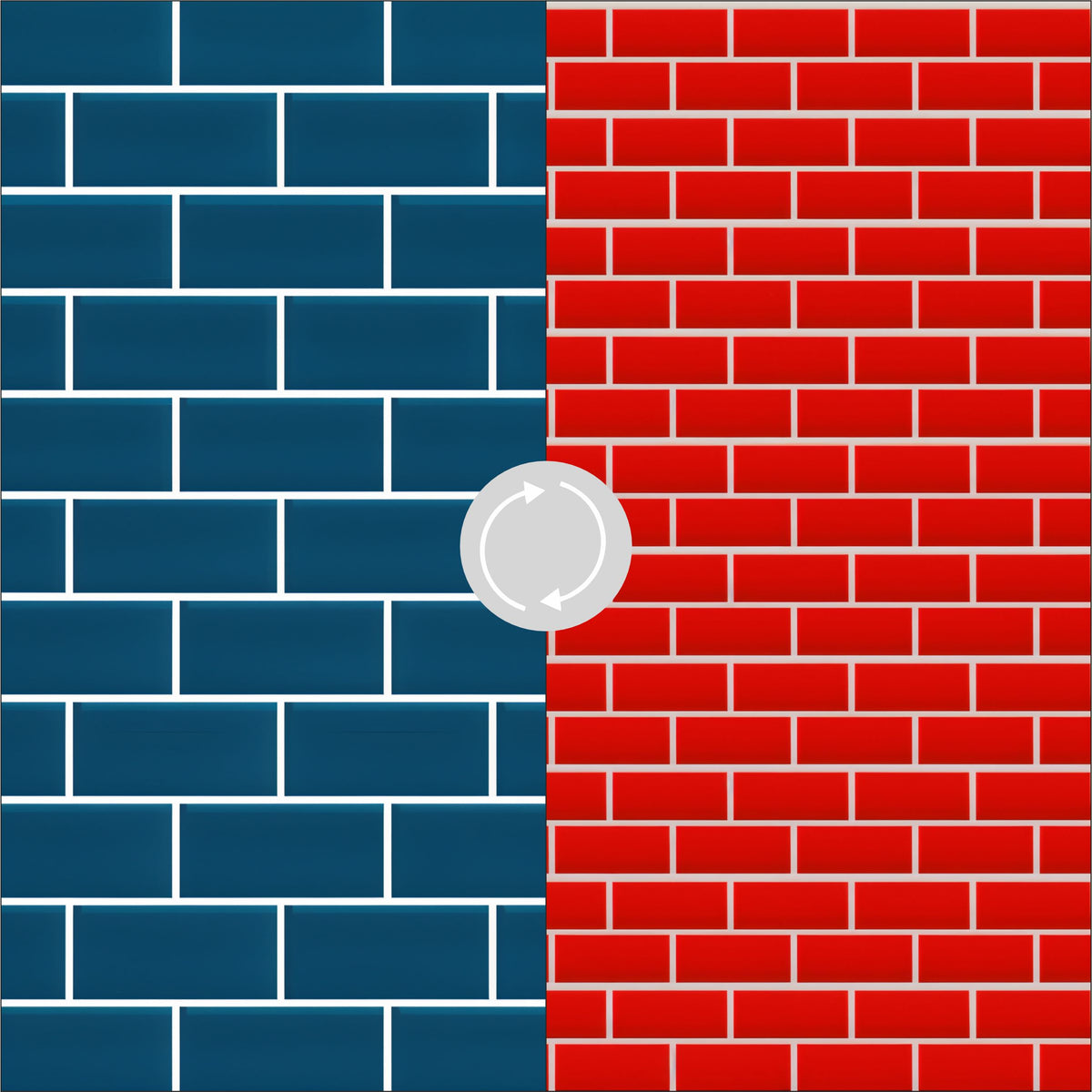 Red & Blue Tile Photography Board
