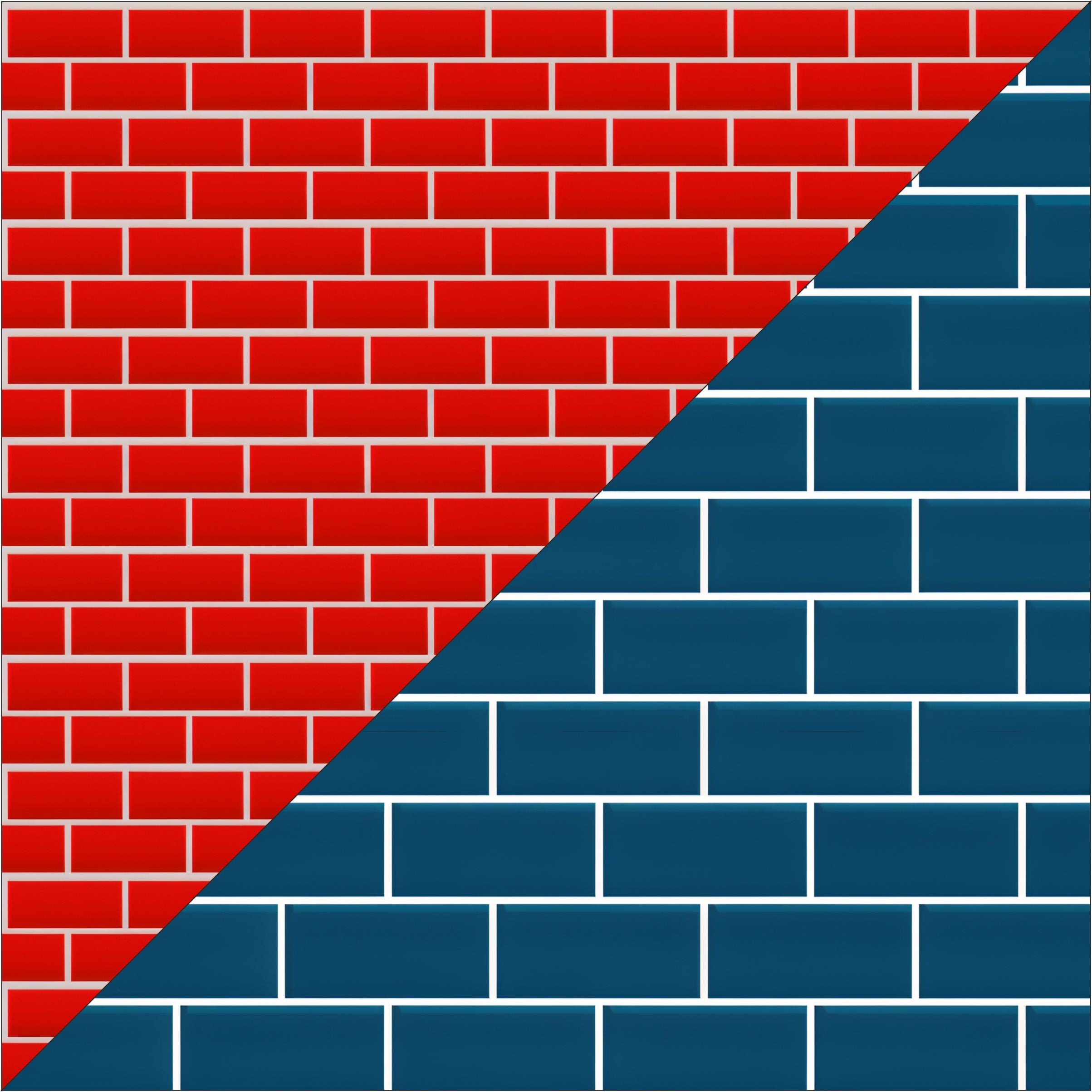 Red & Blue Tile Photography Board