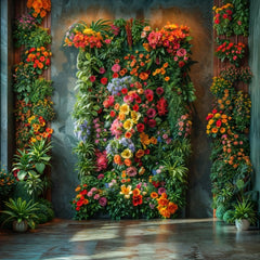 Natural Floral Backdrop for Portrait Shoots