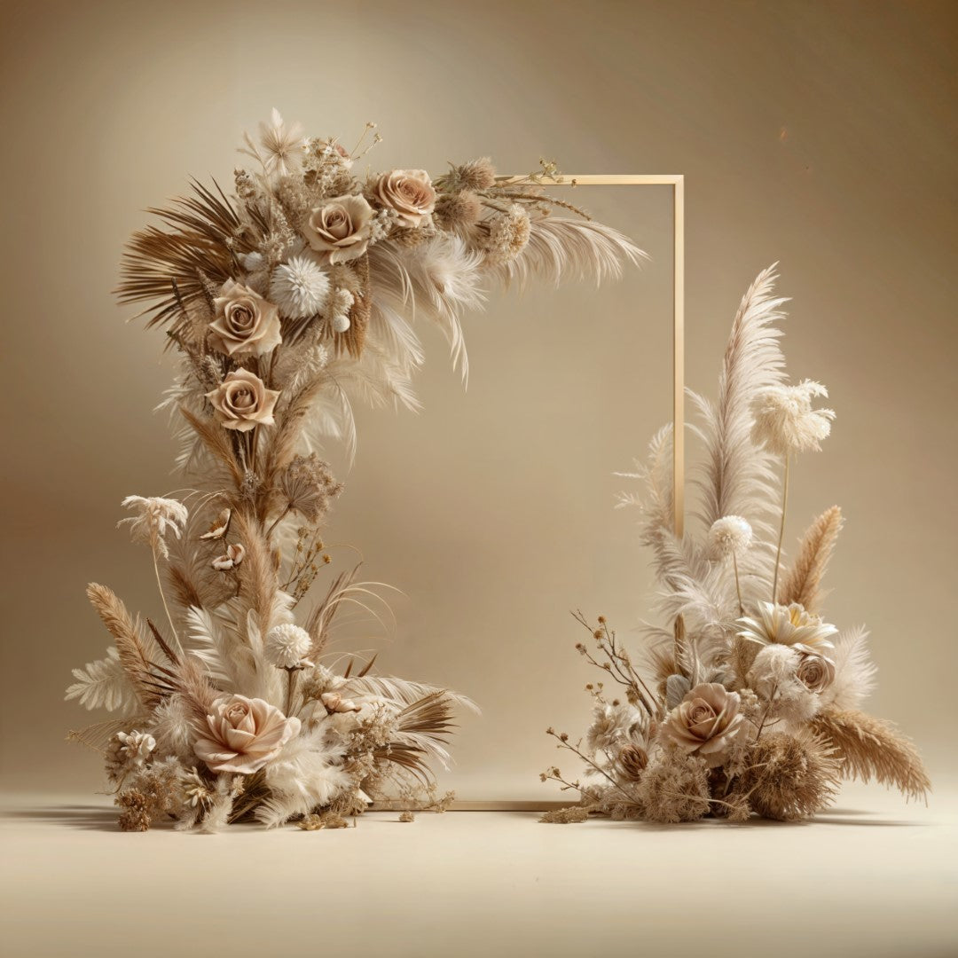 Beige & Beautiful: Boho Frame Backdrop