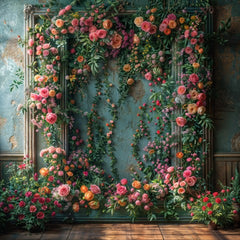 Versatile Light Shade Floral Backdrop