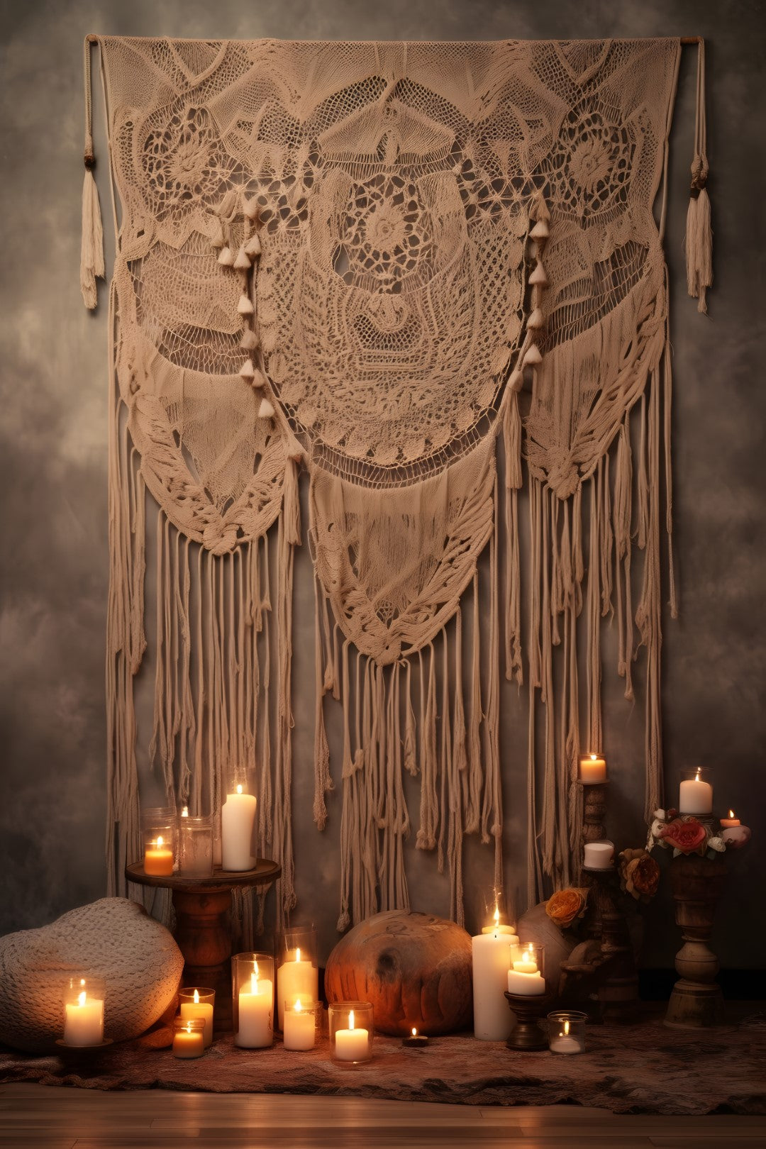 Boho Background for Maternity & Model Photography