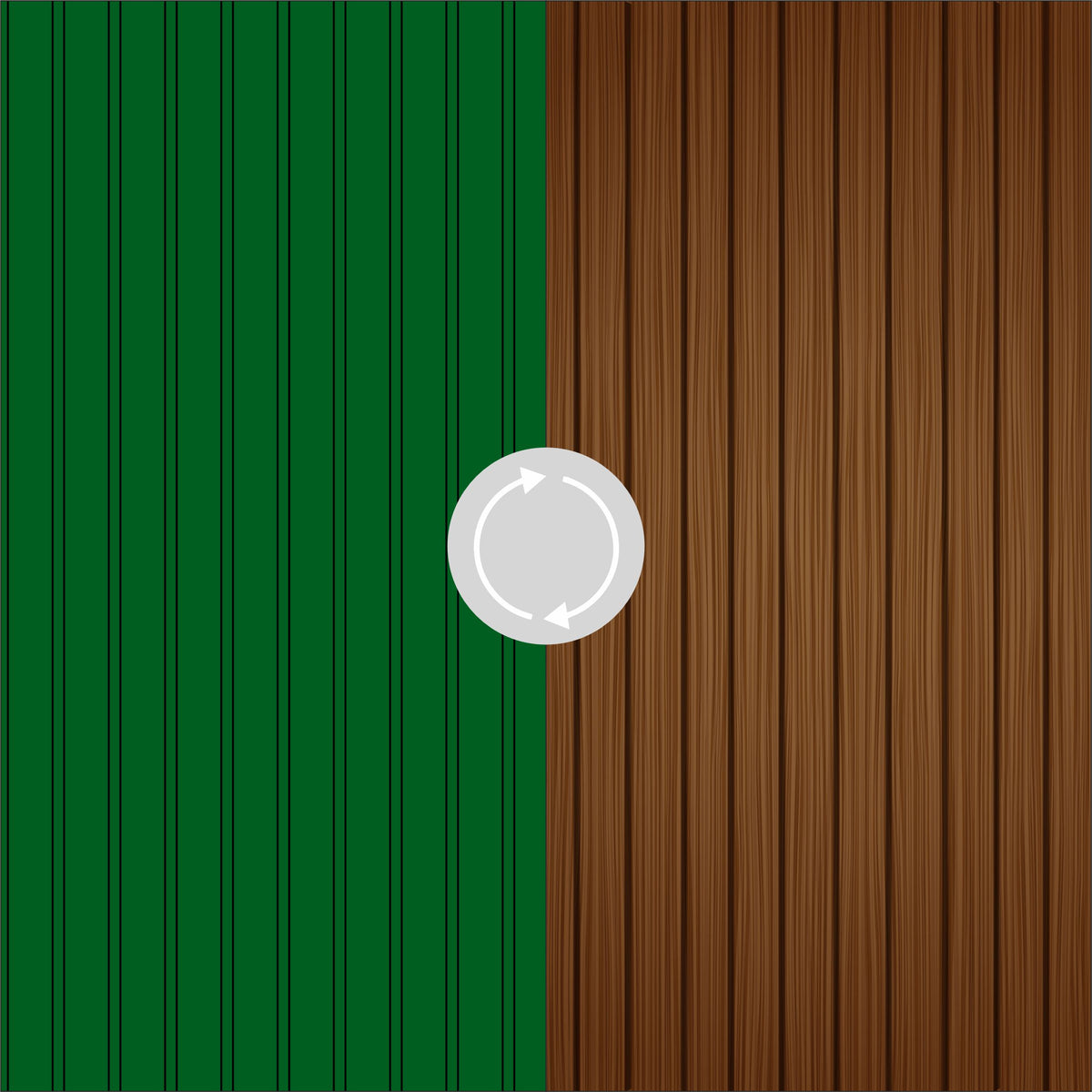 Brown & Green Panel Photography Board