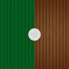 Brown & Green Panel Photography Board