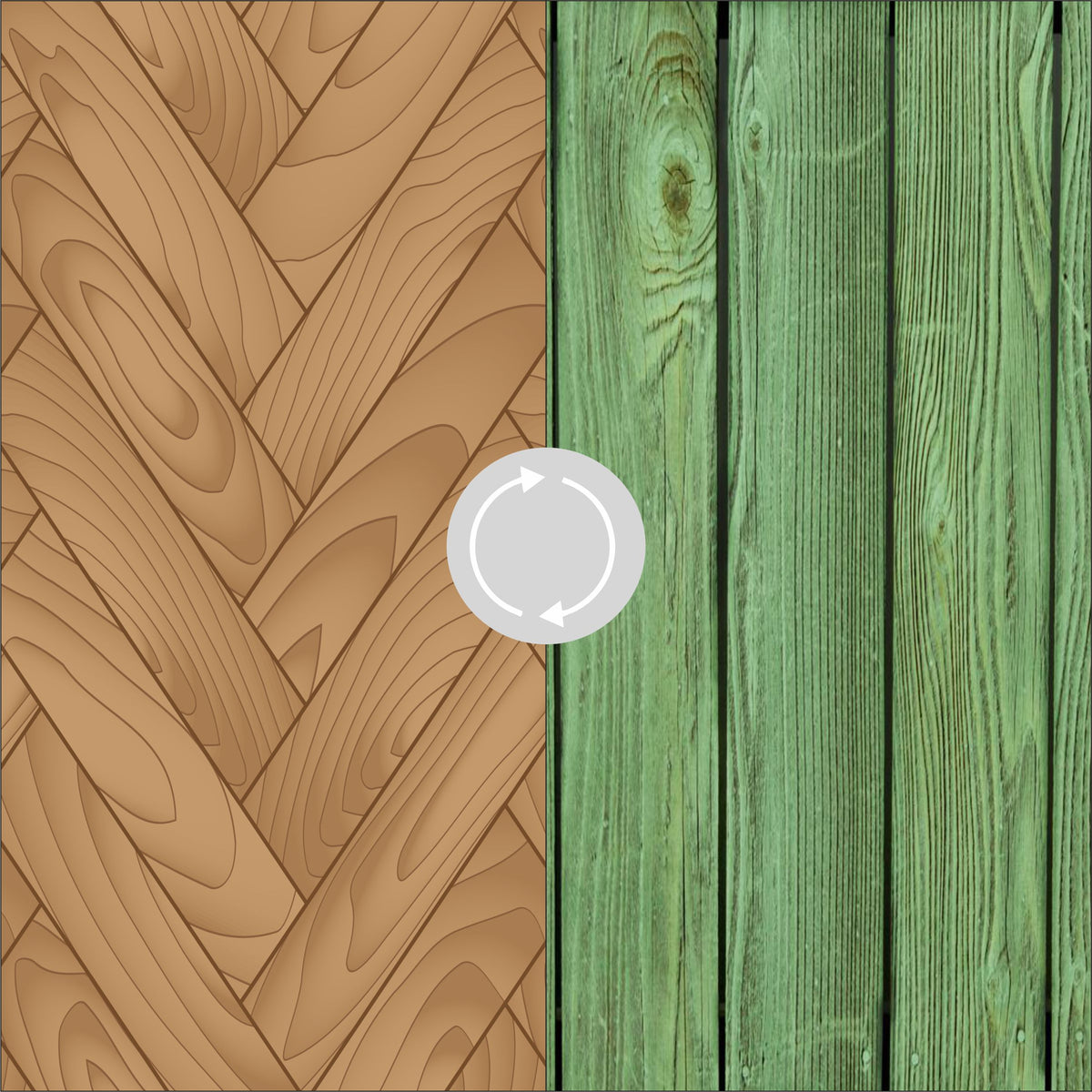 Green & Light Brown Finish Photography Board