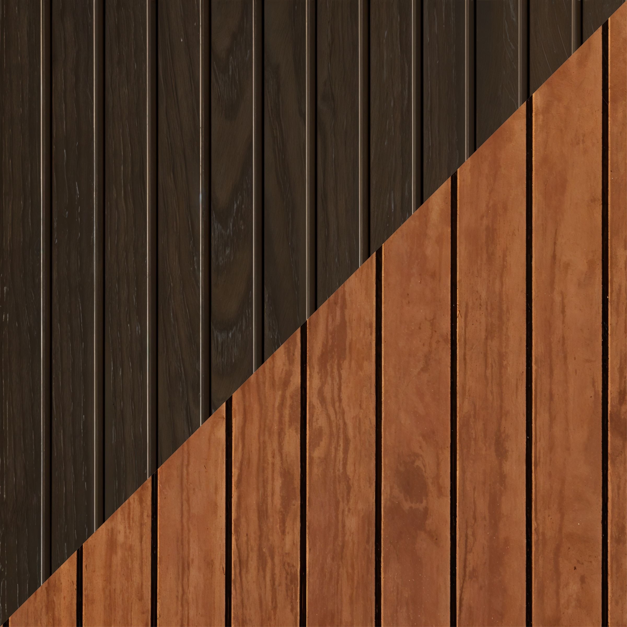Dark & Light Brown Wooden Panel Photography Board